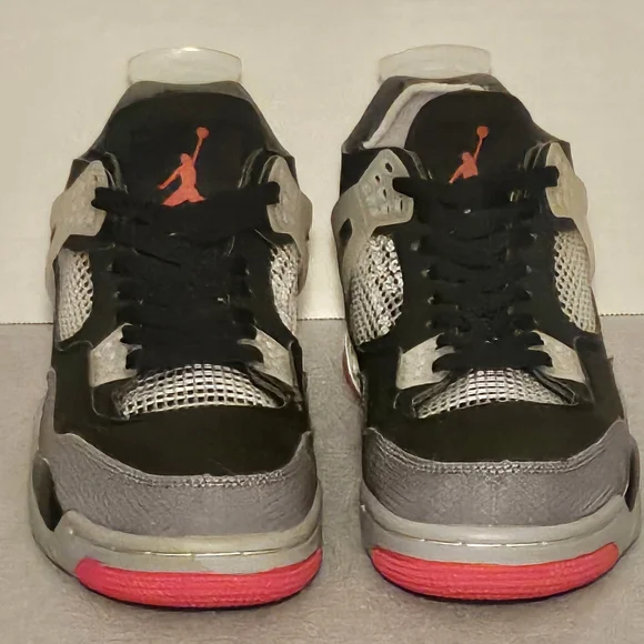 New Nike Air Jordan IV (Black Cat) Basketball Sneakers, M9.5, (2020 re-release) - Picture 2 of 8